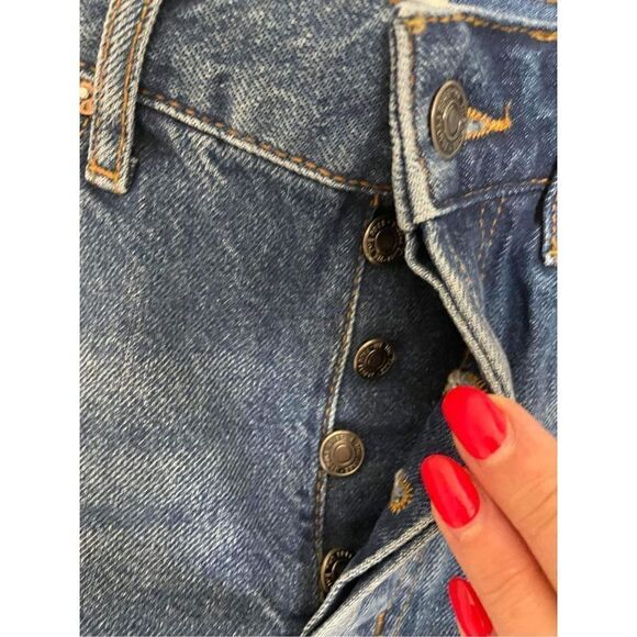 Free People We The Free Big Sur Coast Boyfriend Shorts Size 25 - Picture 6 of 9